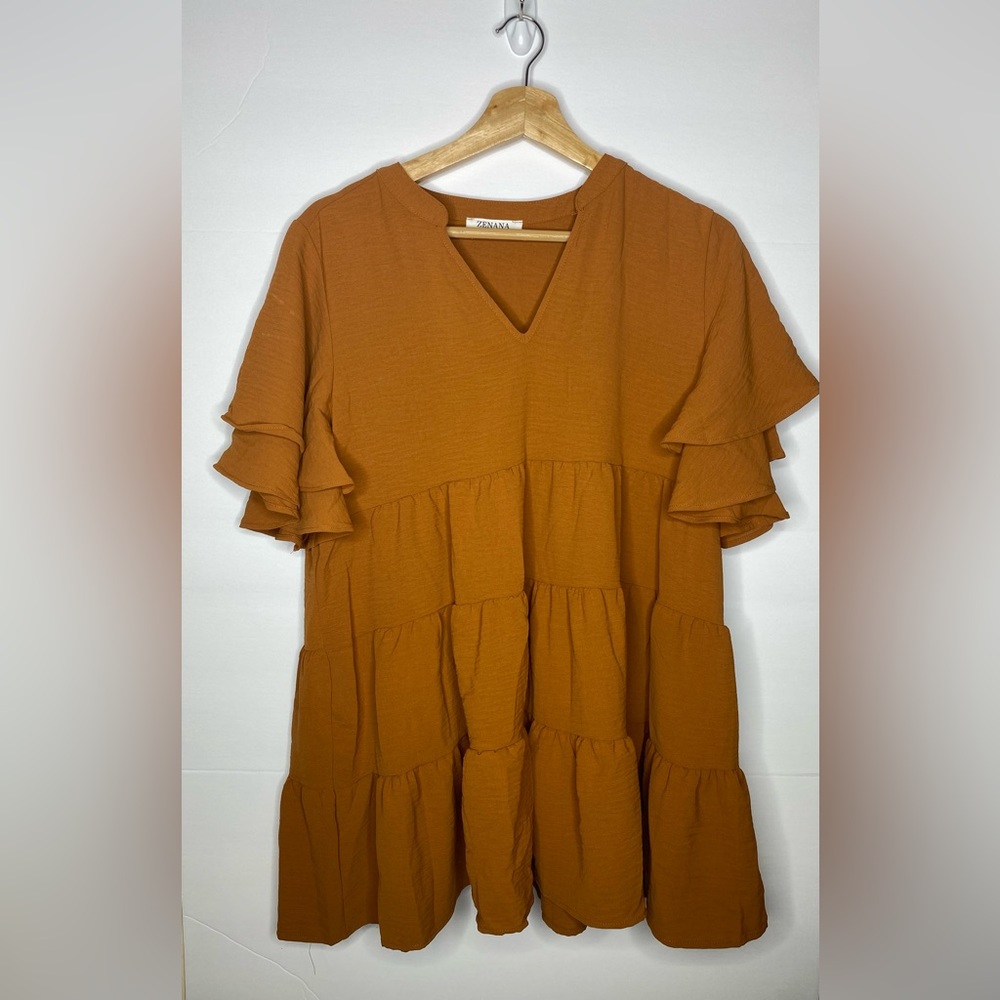 Zenana Baby Doll Top